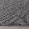 Tapis en sisal - Dunes Geo Anthracite - thumbnail 5
