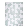 Tapis d'extérieur - Groovy Tiles Vert - thumbnail 1