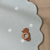 Tapis rond en jute pour l'extérieur - Cloudy Stippen Menthe - thumbnail 5