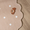 Tapis rond en jute pour l'extérieur - Cloudy Stippen Beige - thumbnail 5