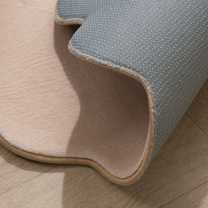 Tapis rond en jute pour l'extérieur - Cloudy Stippen Beige - 7
