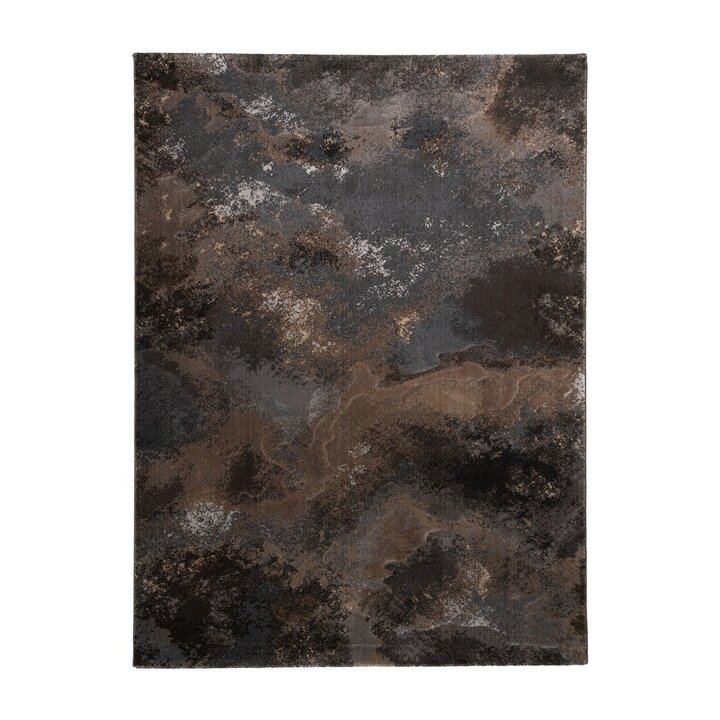 Tapis d'extérieur Kelim - Raphael Marron Foncé - 1