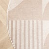 Tapis rétro intérieur et extérieur - Aurora Circles Beige - thumbnail 4