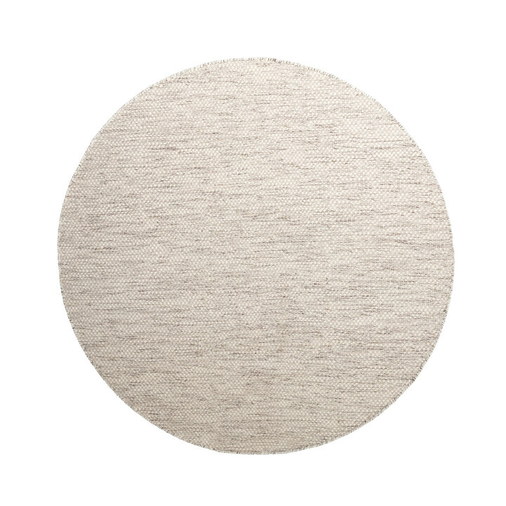 Tapis en laine rond - Bliss Beige Mélangé - 1