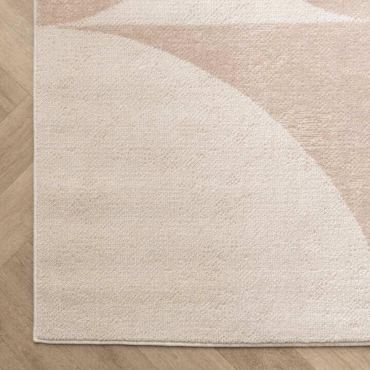 Tapis d'extérieur - Aurora Circles Beige - 4