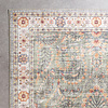 Tapis ovale à poils longs - Santo Flora Vert Olive - thumbnail 5