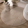 Tapis marbré - Charm Circles Beige - thumbnail