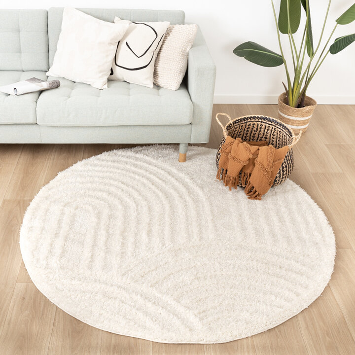 Tapis marbré - Lova Arches Crème - 3