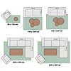 Tapis moderne - Field Vert - thumbnail 8