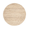 Tapis en laine rond - Feline Taupe/Mélangé - thumbnail 1