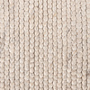 Tapis ovale en laine - Feline Blanc/Mélangé - thumbnail 3