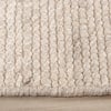 Tapis ovale en laine - Feline Blanc/Mélangé - thumbnail 4