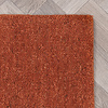 Tapis rond berbère - Aicha Terracotta - thumbnail 5