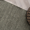 Tapis rond berbère - Aicha Vert Foncé - thumbnail 3