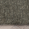 Tapis rond berbère - Aicha Vert Foncé - thumbnail 6