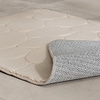 Tapis d'extérieur rond à fleurs - Cassie Pebbles Beige - thumbnail 5