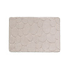 Tapis d'extérieur rond à fleurs - Cassie Pebbles Taupe - thumbnail