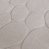 Tapis d'extérieur rond à fleurs - Cassie Pebbles Taupe - thumbnail 2