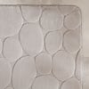 Tapis d'extérieur rond à fleurs - Cassie Pebbles Taupe - thumbnail 3