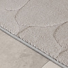 Tapis d'extérieur rond à fleurs - Cassie Pebbles Taupe - thumbnail 4