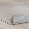 Tapis d'extérieur rond à fleurs - Cassie Pebbles Taupe - thumbnail 5