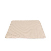 Tapis d'extérieur rond à fleurs - Cassie Shapes Beige - thumbnail 1