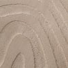 Tapis d'extérieur rond à fleurs - Cassie Shapes Beige - thumbnail 2