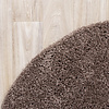 Tapis rond à poils longs - Lofty Taupe - thumbnail 6