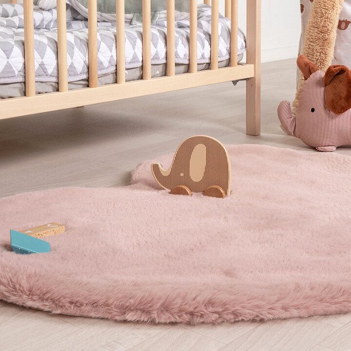Tapis pour enfants - Huggy Hart Rose - 3