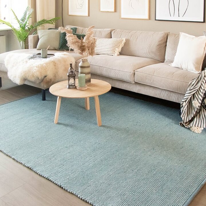 Tapis en laine - Wise Bleu