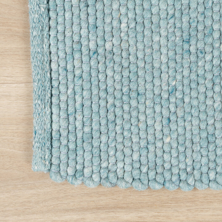 Tapis en laine - Wise Bleu - 7
