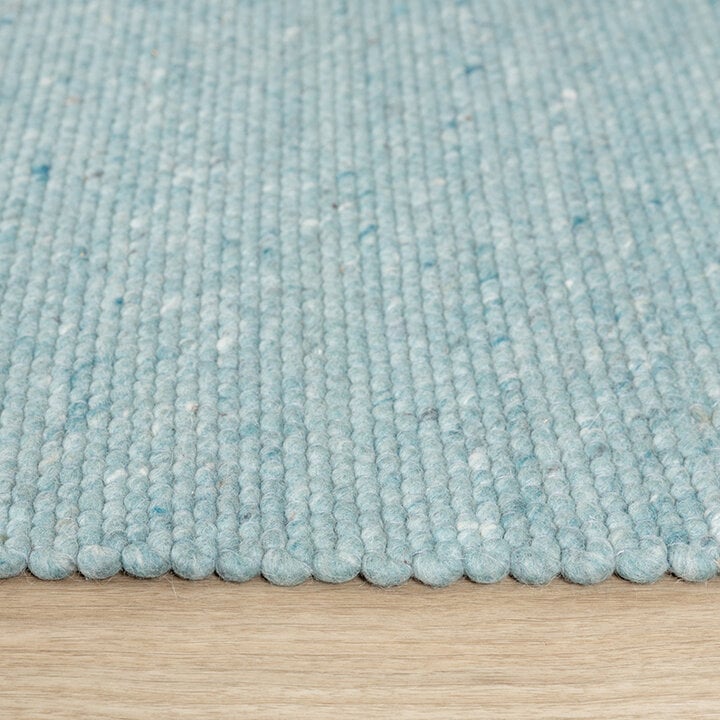 Tapis en laine - Wise Bleu - 8