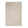 Tapis persan - Nori Lines Blanc/Taupe - thumbnail 1
