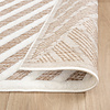 Tapis persan - Nori Lines Blanc/Taupe - thumbnail 7