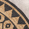 Tapis rond en jute - Henna Ayda Naturel - thumbnail 3