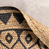 Tapis rond en jute - Henna Ayda Naturel - thumbnail 4