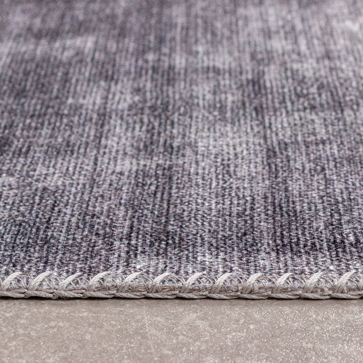 Tapis moderne - Strong Gris/Terracotta - 4