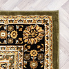 Plaid lavable - Rezah Medaillon Vert Olive - thumbnail 3