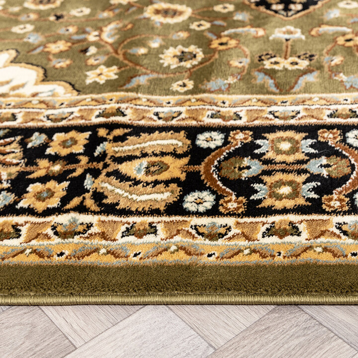 Plaid lavable - Rezah Medaillon Vert Olive - 4