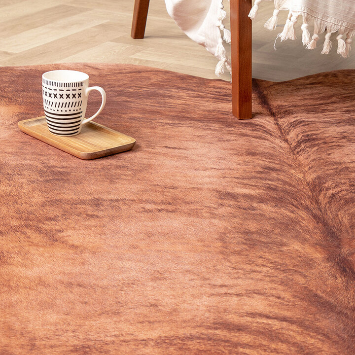 Tapis Peau de vache - Bovine Marron - 2