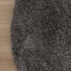 Tapis shaggy ovale - Blaze Gris - thumbnail 5