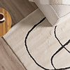 Tapis d'extérieur - Yori Lines Crème/Noir - thumbnail 3