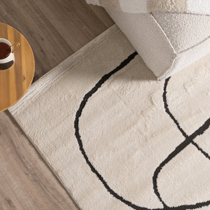 Tapis d'extérieur - Yori Lines Crème/Noir - 3