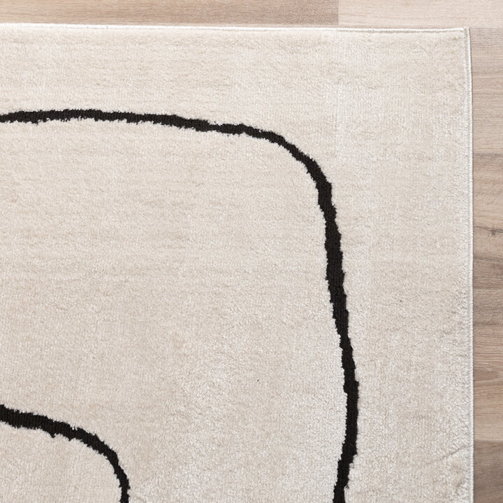 Tapis d'extérieur - Yori Lines Crème/Noir - 5