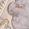 Tapis pour enfants - Huggy Wolk Gris - thumbnail 2