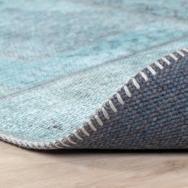 Tapis patchwork - Estate Bleu/Vert - 8