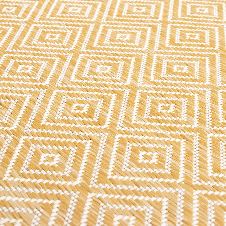 Tapis d'extérieur - Summer Tile Jaune - 9