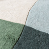 Tapis abstrait - Clarice Vert Olive/Menthe - thumbnail 3