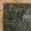 Tapis shaggy rond - Grace Vert - thumbnail 4