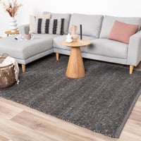 Tapis en laine - Feline Anthracite/Mélangé